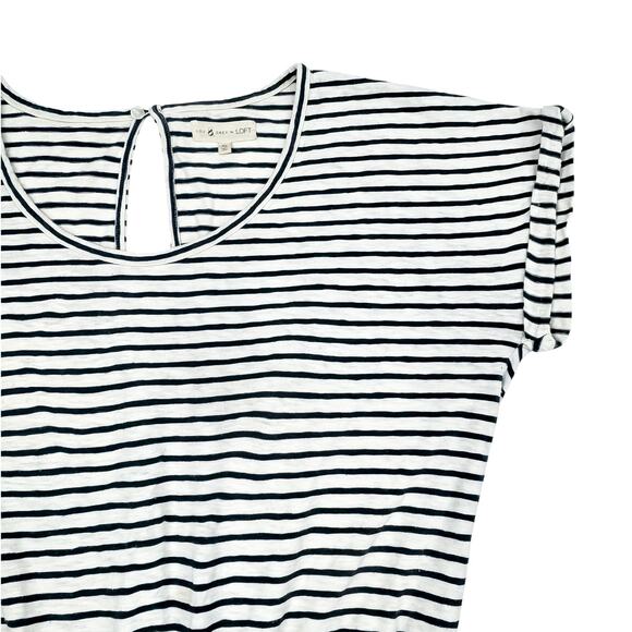 Lou & Grey for LOFT - Striped Romper - Size XL - Picture 6 of 8